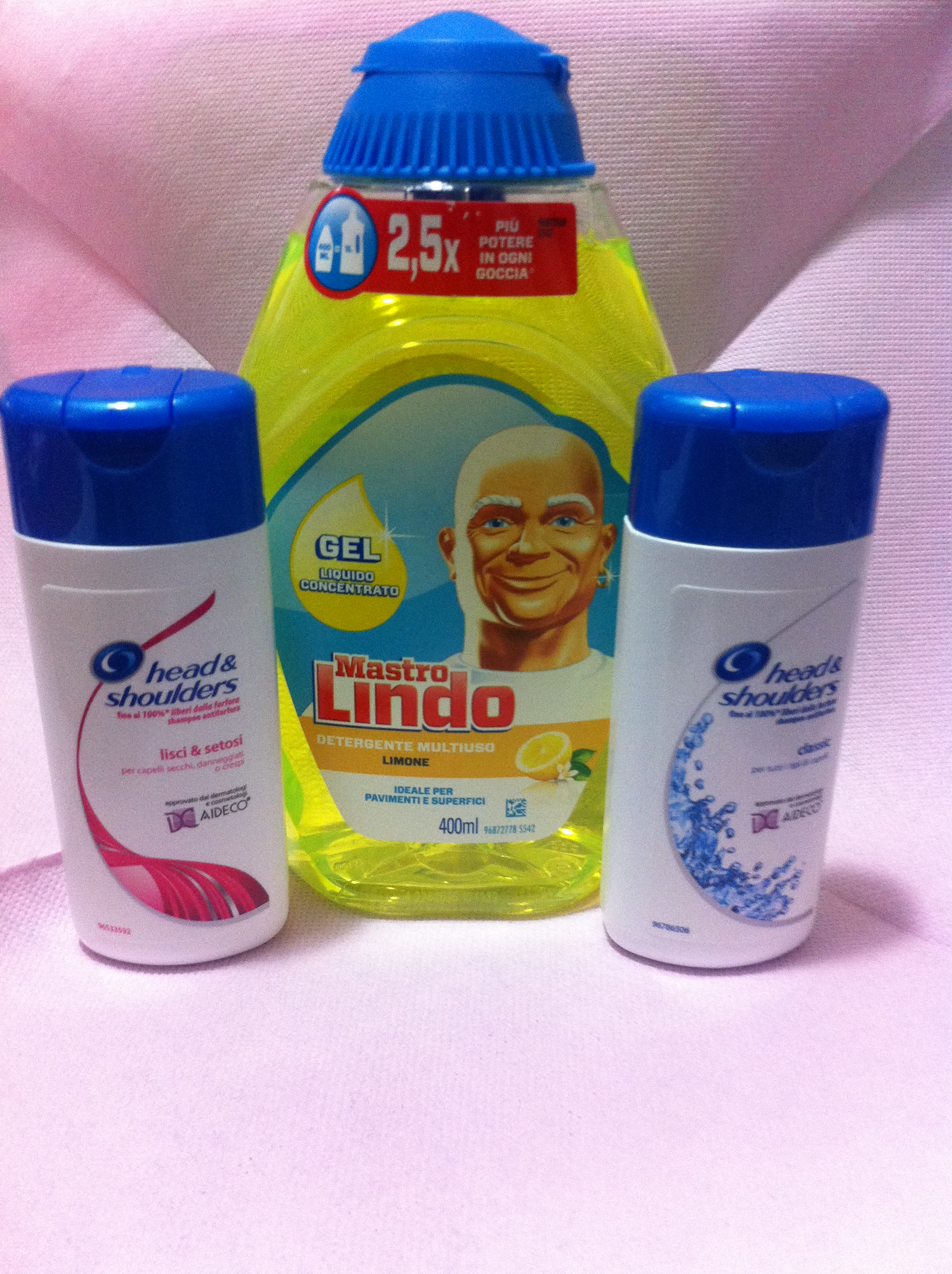 Mastro Lindo Gel e Head&Shoulders