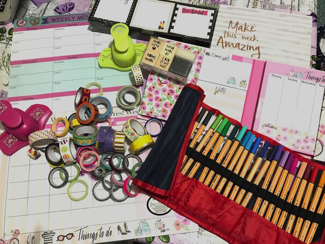 washitape, punch, stabile boss per scrapbooking